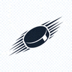 冰球突破豪华版网站Logo，背景为冰蓝色品牌标识